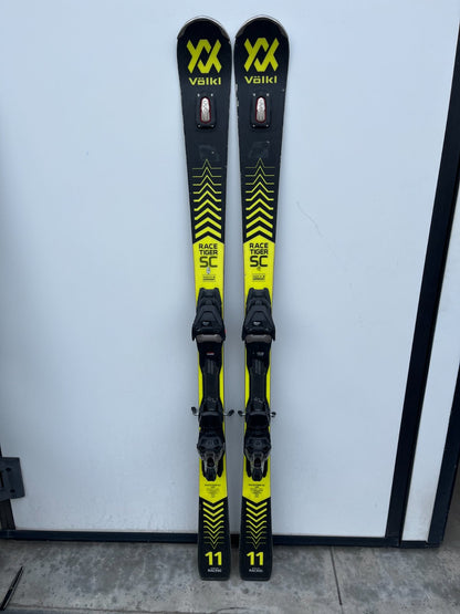 Volkl Racetiger SC Black — raggio 10.5m, waist 70mm