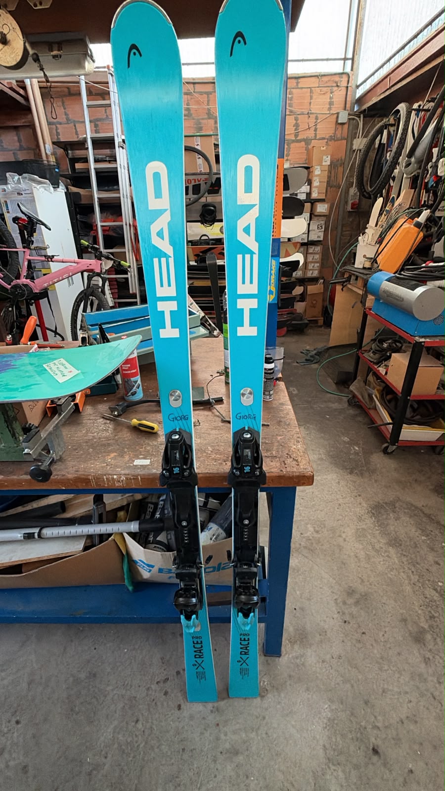 Head Worldcup Rebels e-Race Pro — raggio 15.8m, waist 68mm