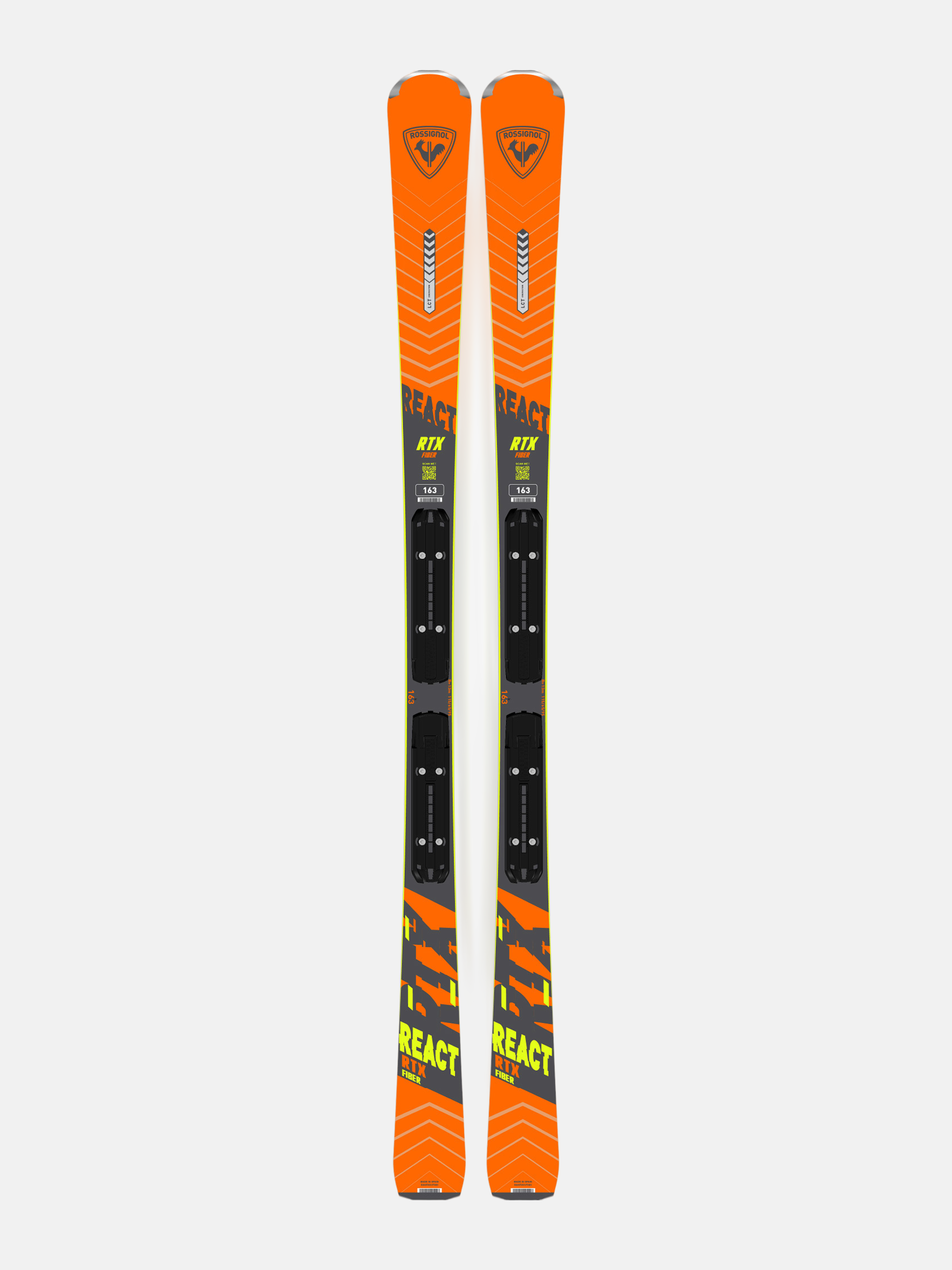 Rossignol React RTX 2024 usato — vista laterale