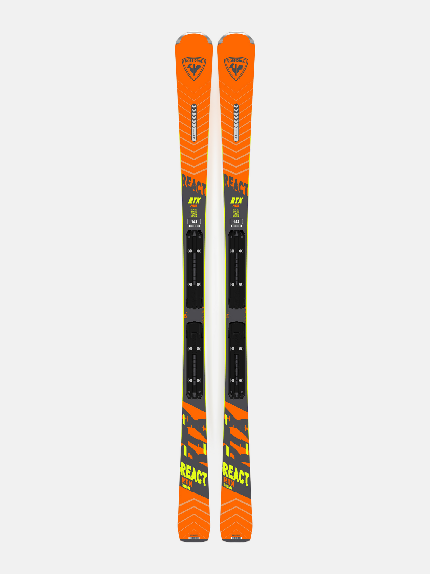 Rossignol React RTX 2024 usato — vista laterale