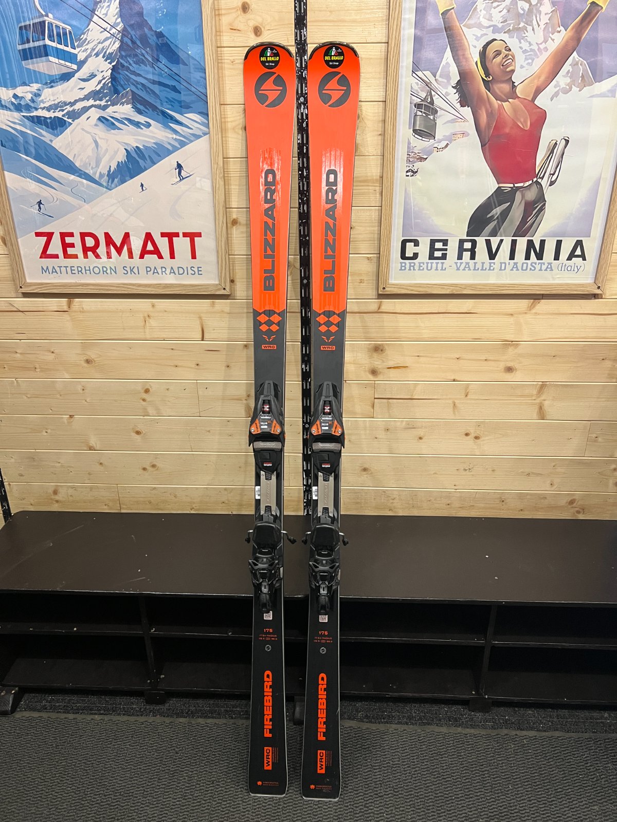 Blizzard Firebird WRC — raggio 17.5m, waist 68mm