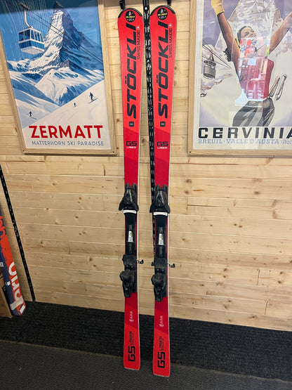 Stockli Laser GS — raggio 18.2m, waist 68mm
