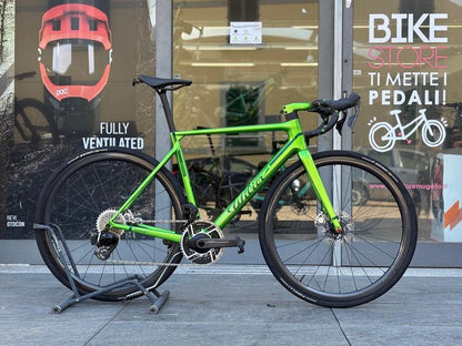 Wilier Triestina Verticale Slr D2 2x12s 2025 usata — vista laterale