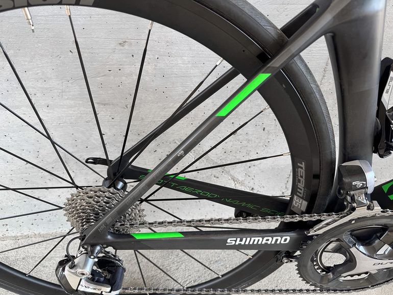 Scott Foil Team Issue Duraace 2017 usata — dettaglio