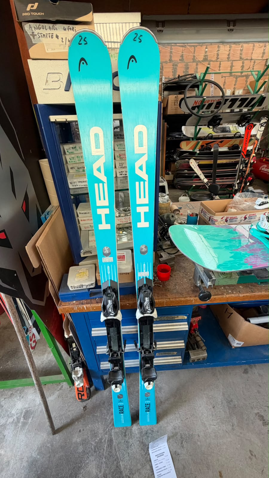 Head Worldcup Rebels e-Race Pro — raggio 15.8m, waist 68mm