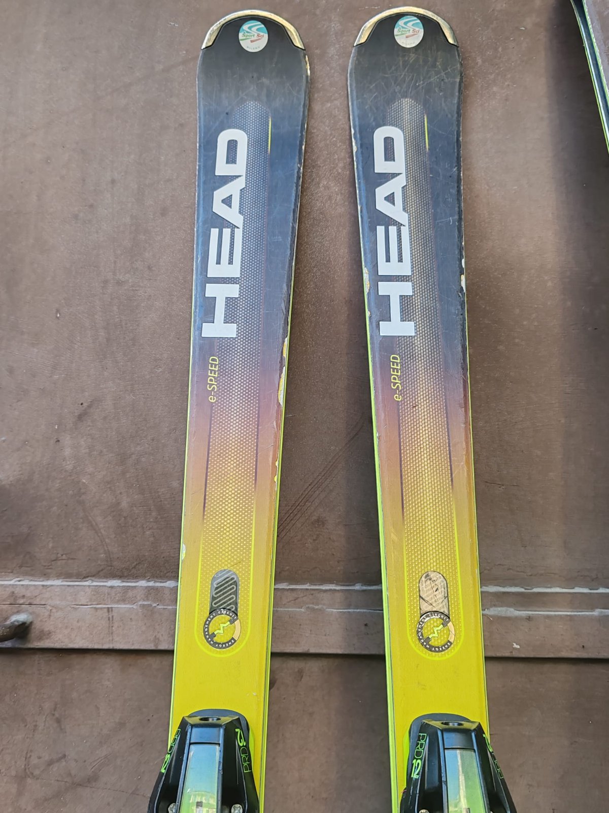 Head Supershape e-Speed — raggio 12.7m, waist 68mm