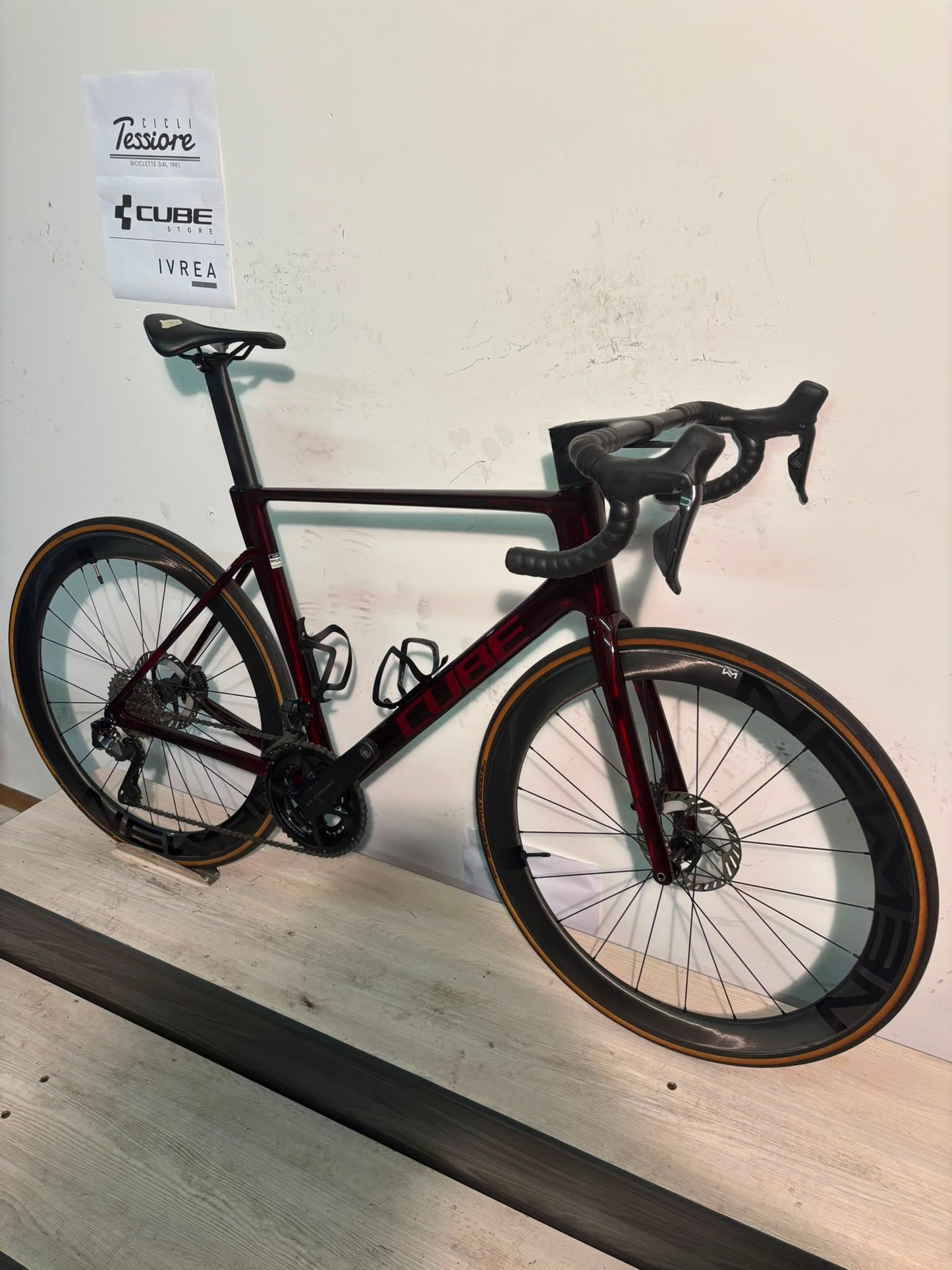 Cube Litening Air C:68x Race 2024 usata — dettaglio