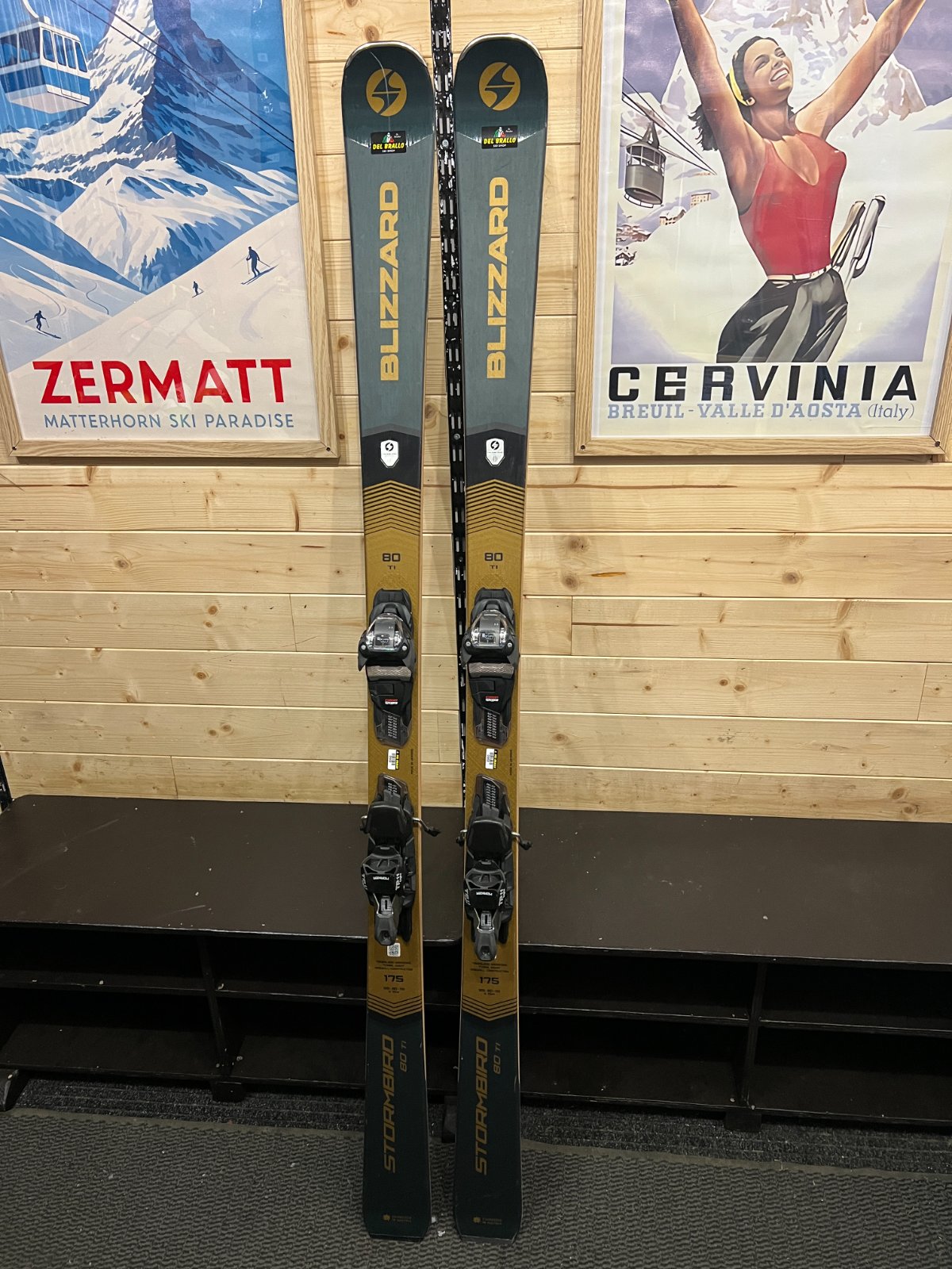 Blizzard Stormbird 80 TI — raggio 15m, waist 80mm