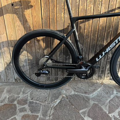 Whistle Vaero + Vision Sc45 + Vision Cockpit — gruppo Shimano Ultegra Di2, taglia 56