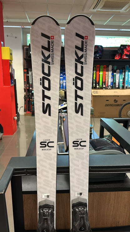 Stockli Laser SC — raggio 14.9m, waist 72mm