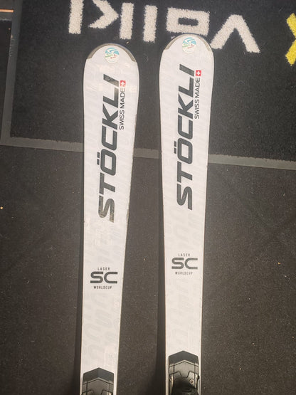 Stockli Laser SC — raggio 13.5m, waist 72mm
