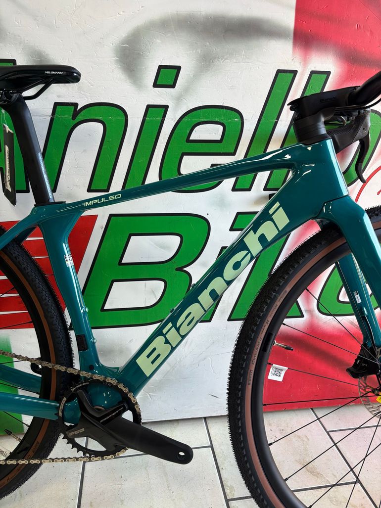 Bianchi Impulso Pro 1x13ps — gruppo Campagnolo Ekar, taglia S