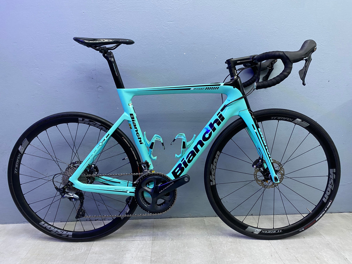 Bianchi Aria E Bike 2022 usata — vista laterale