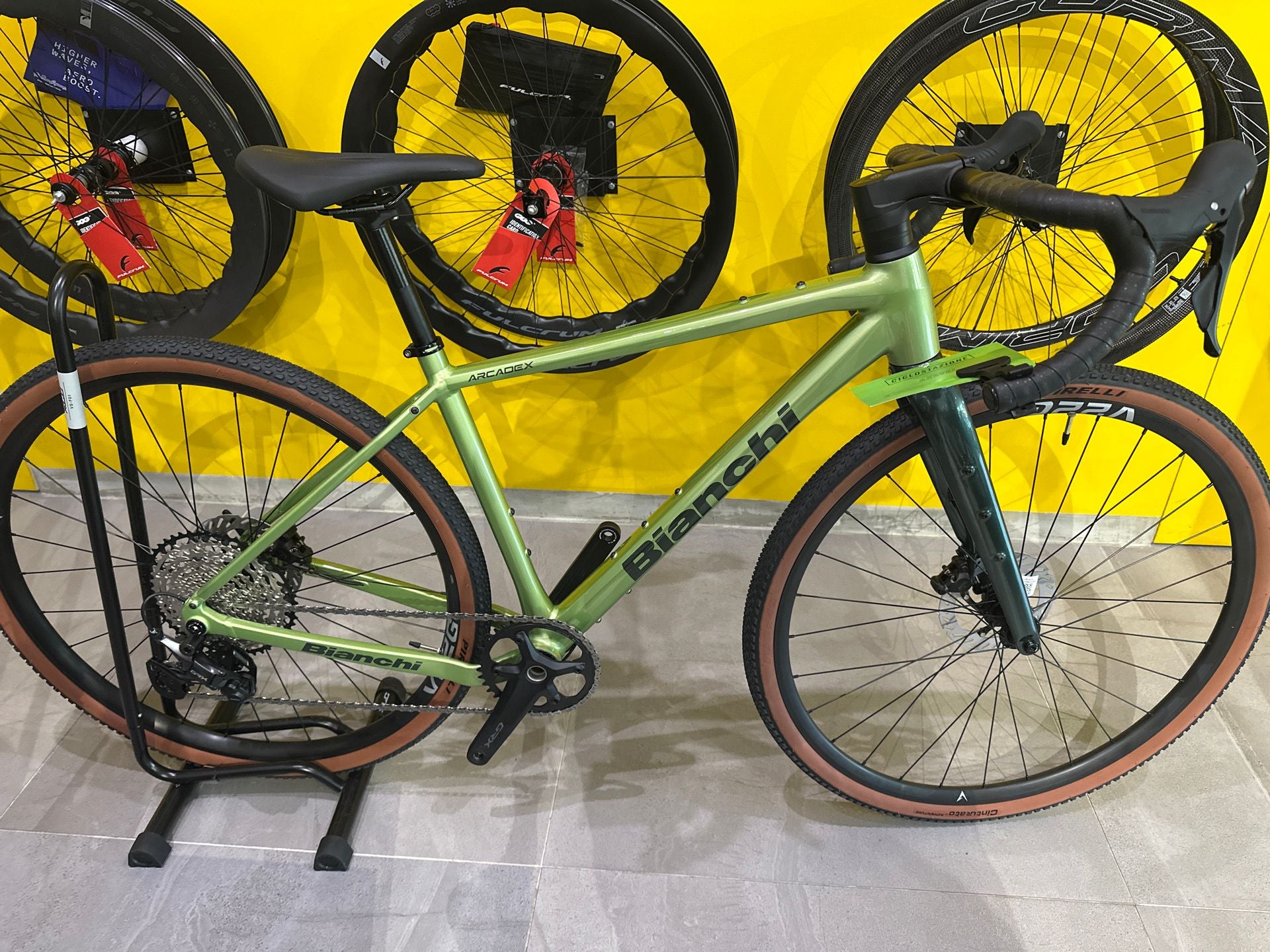 Bianchi Arcadex Al — gruppo Shimano GRX, taglia S