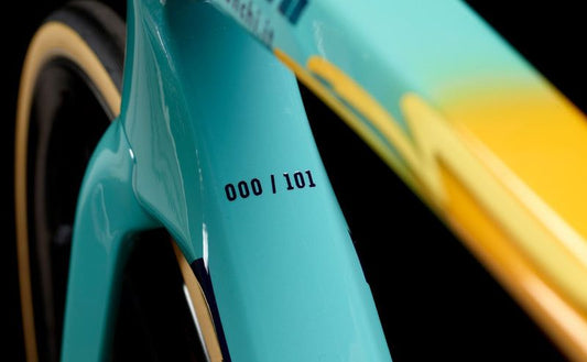 Bianchi Specialissima Rc Pantani Super Wrl 2026 usata — vista laterale