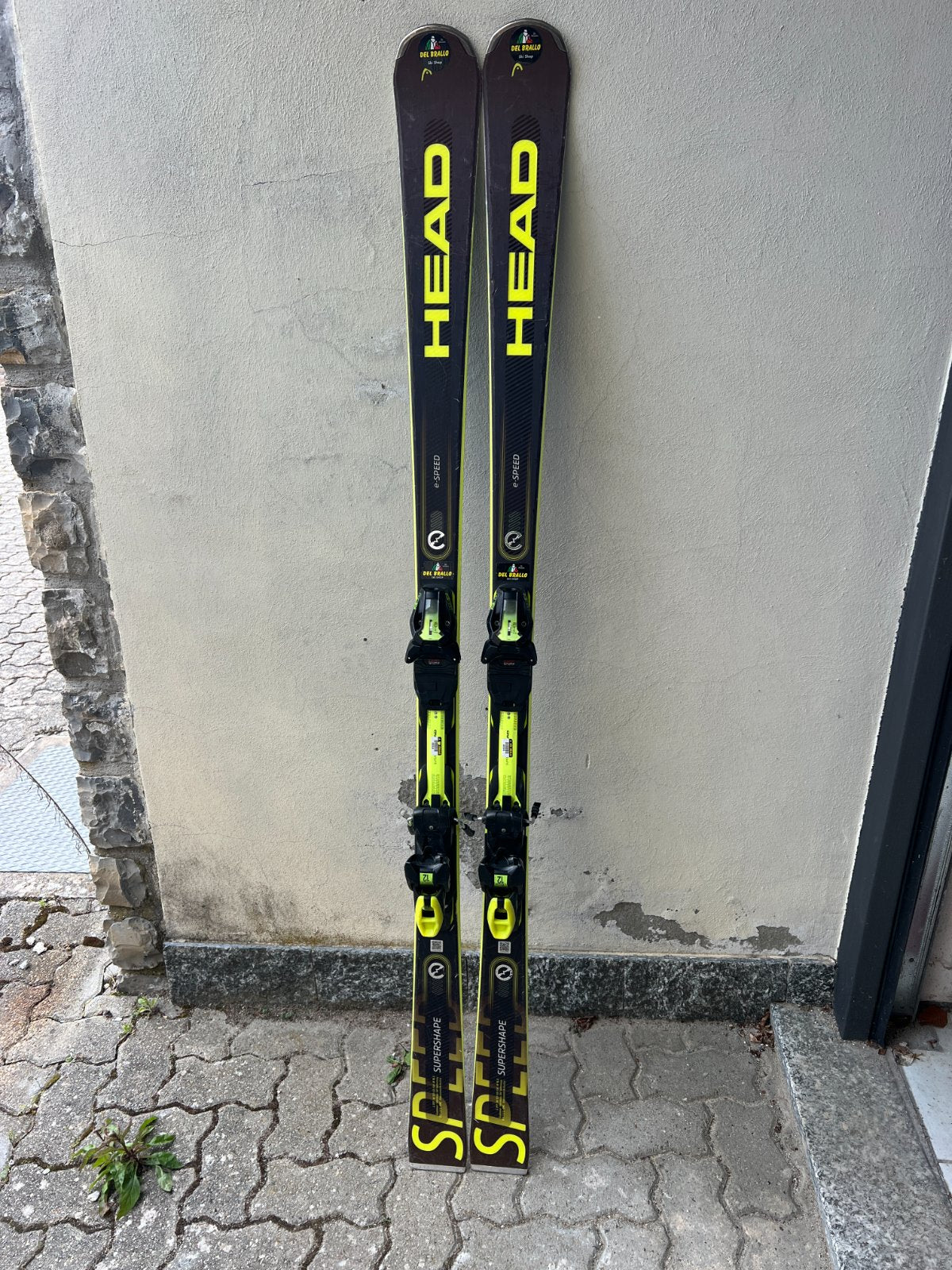 Head Supershape e-Speed — raggio 15.3m, waist 68mm