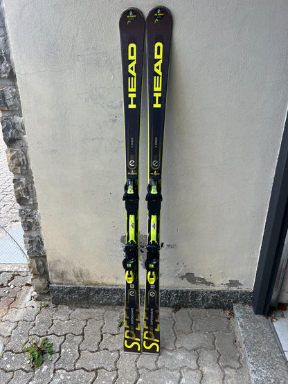 Head Supershape e-Speed — raggio 15.3m, waist 68mm