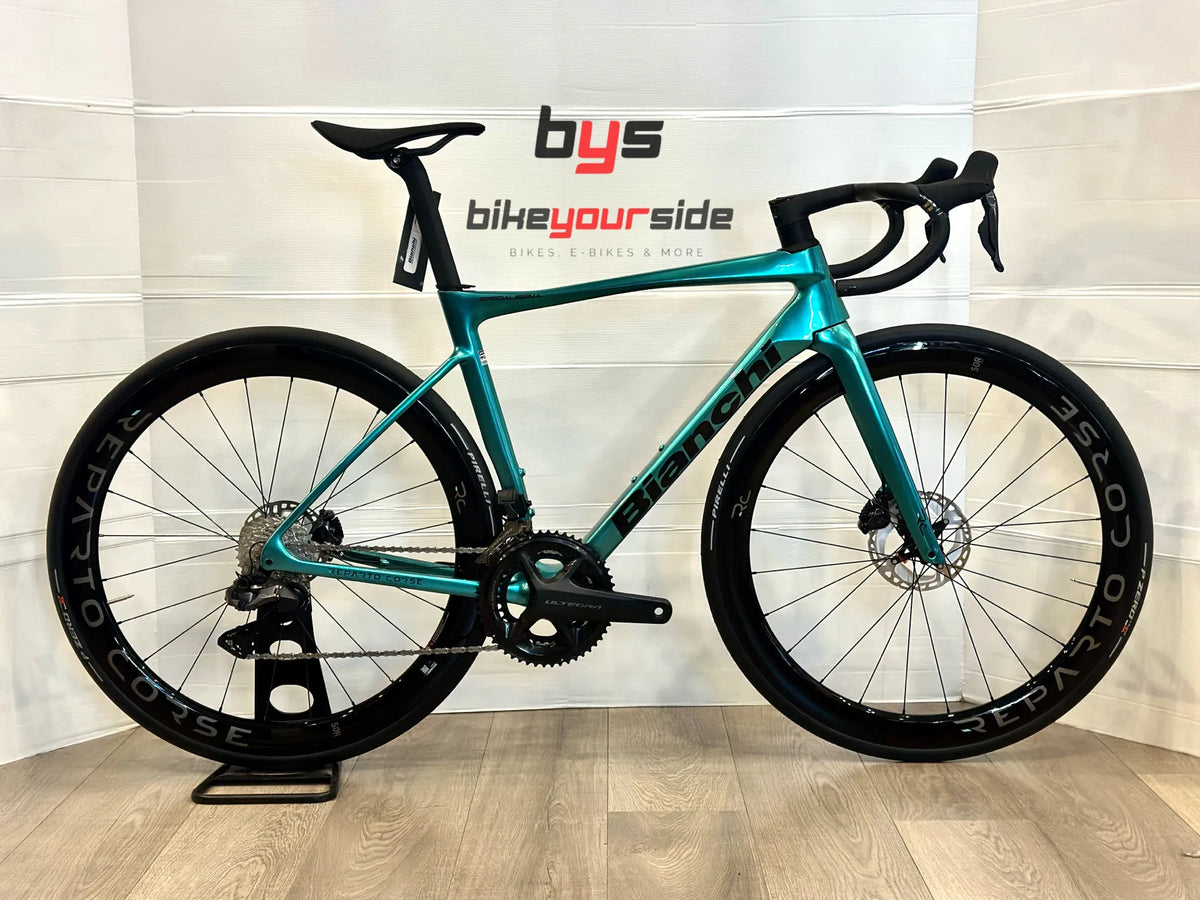 Bianchi Specialissima Rc 2025 usata — vista laterale