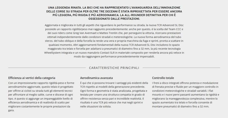 Giant Tcr Advanced Sl 1 2021 usata — dettaglio