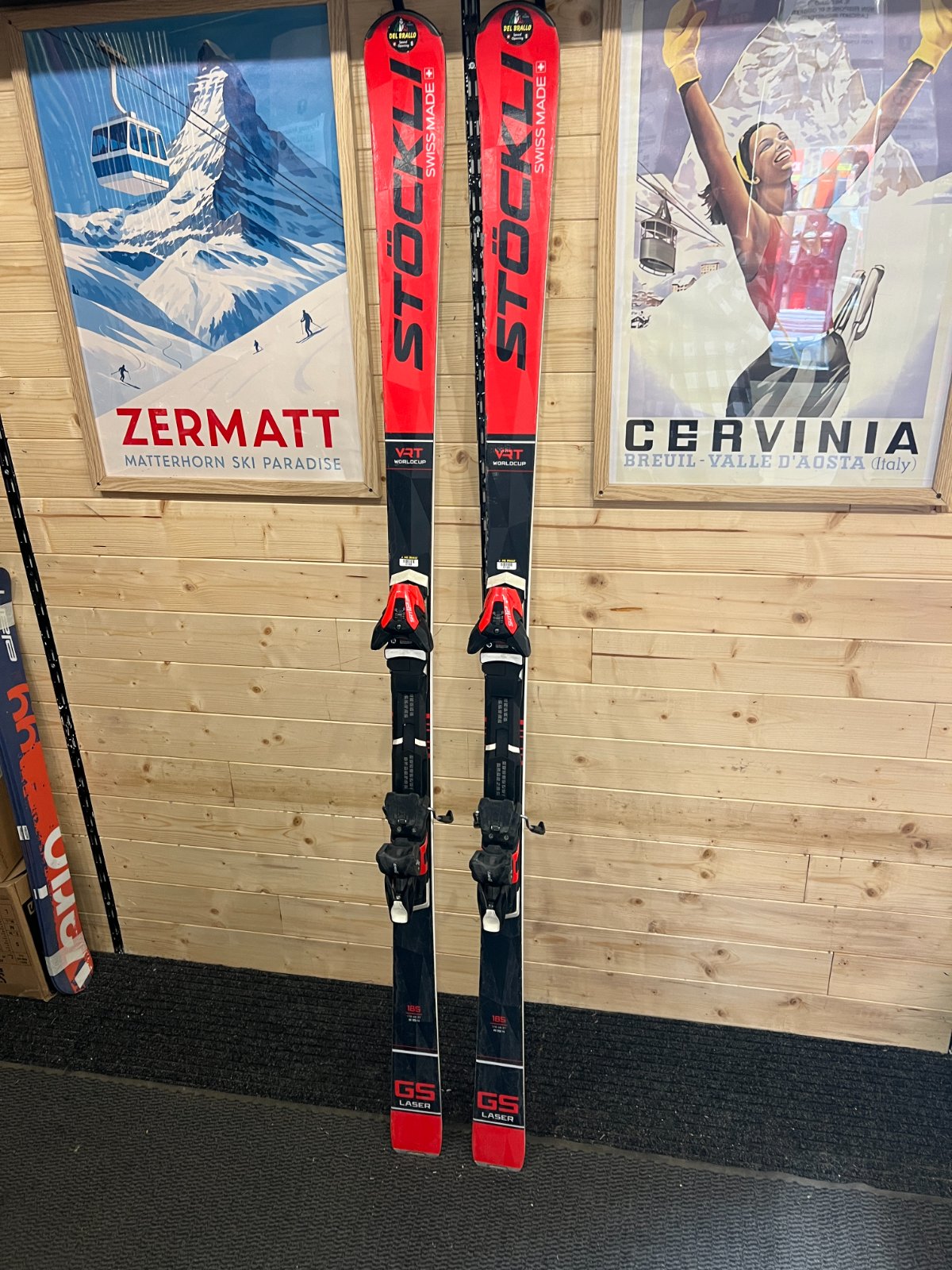 Stockli Laser GS — raggio 19.4m, waist 68mm