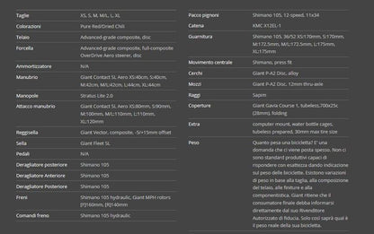 Giant Propel Advanced 2 2025 — Bici usata