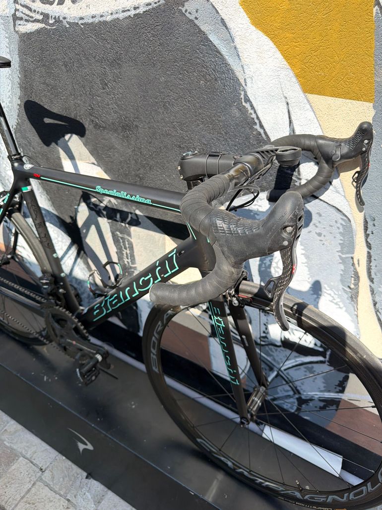 Bianchi Specialissima — telaio in Carbonio, Buone condizioni