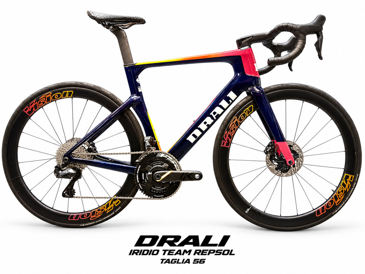 Drali Iridio Team Repsol 2026 usata — vista laterale