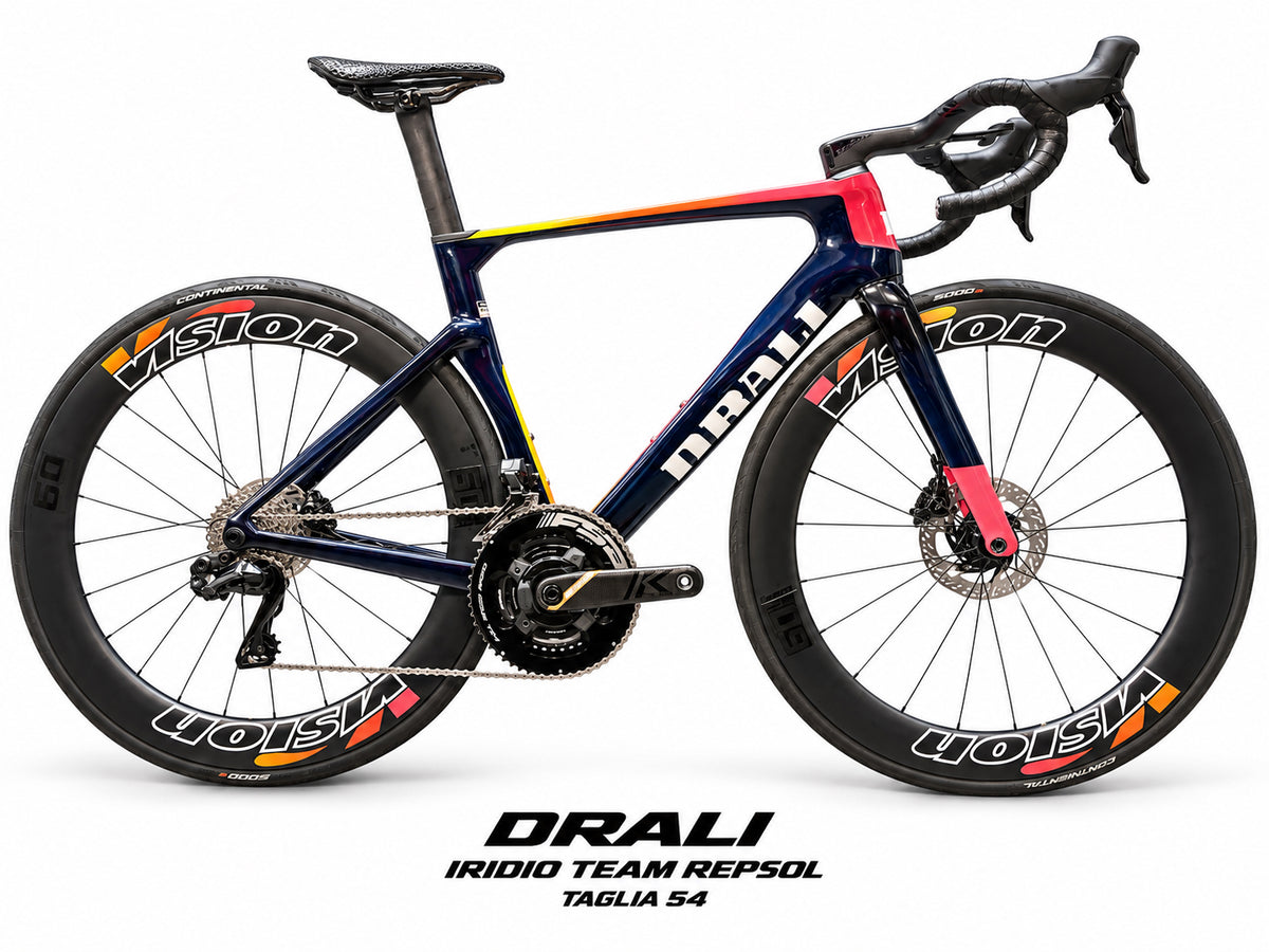 Drali Iridio Team Repsol 2026 usata — vista laterale
