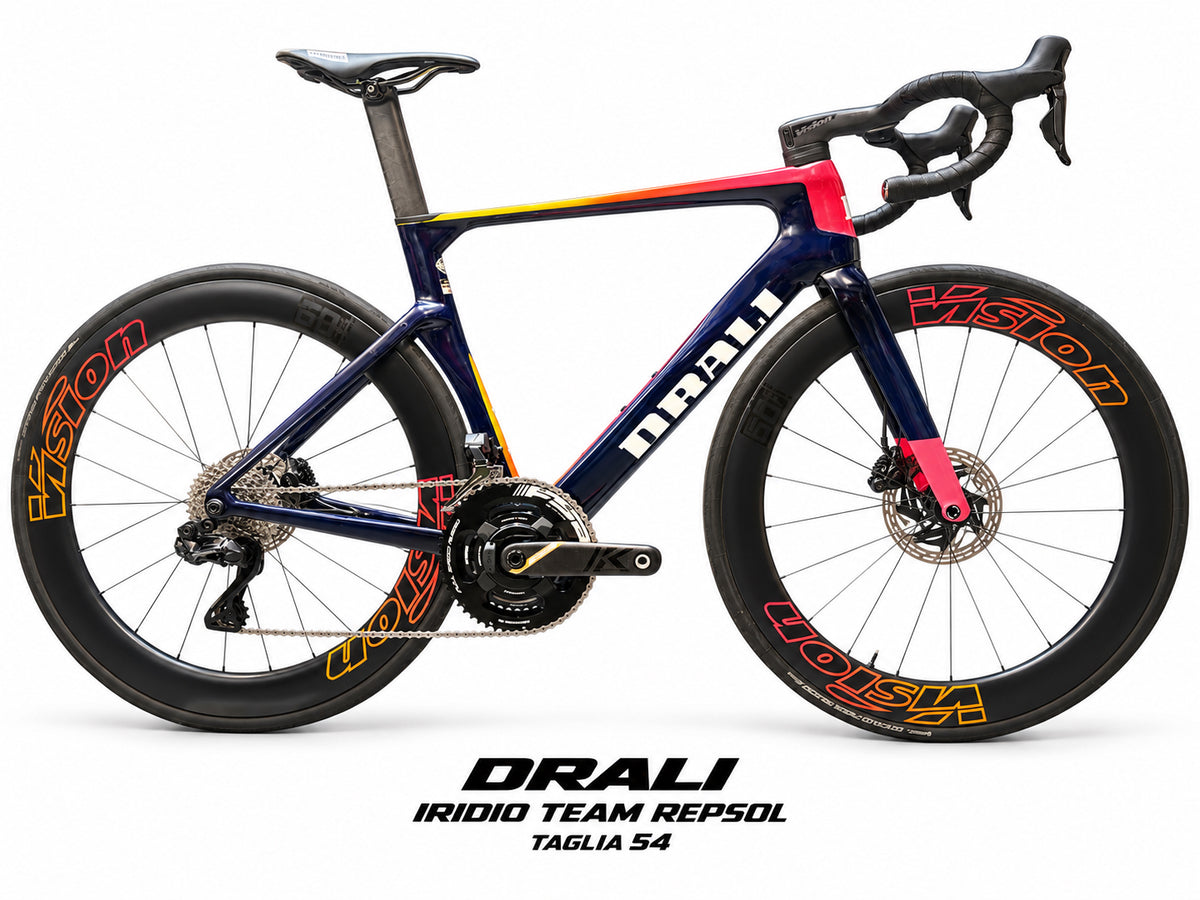 Drali Iridio Team Repsol 2026 usata — vista laterale