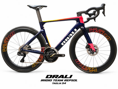 Drali Iridio Team Repsol 2026 usata — vista laterale