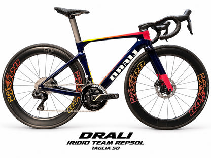 Iridio Team Repsol 2026 usata — vista laterale