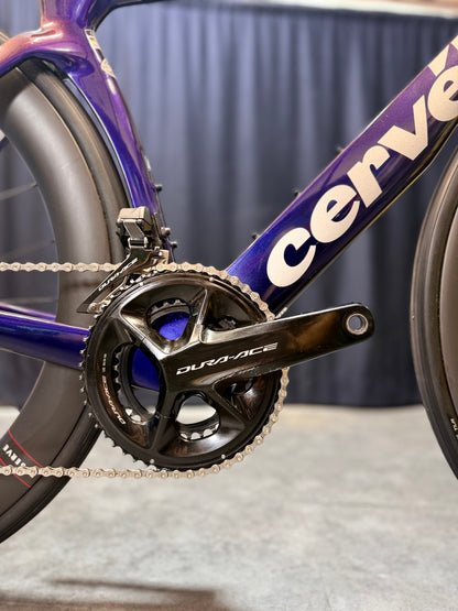 Cervelo S5 Sapphire Ice — gruppo Shimano Dura-Ace Di2, taglia 48
