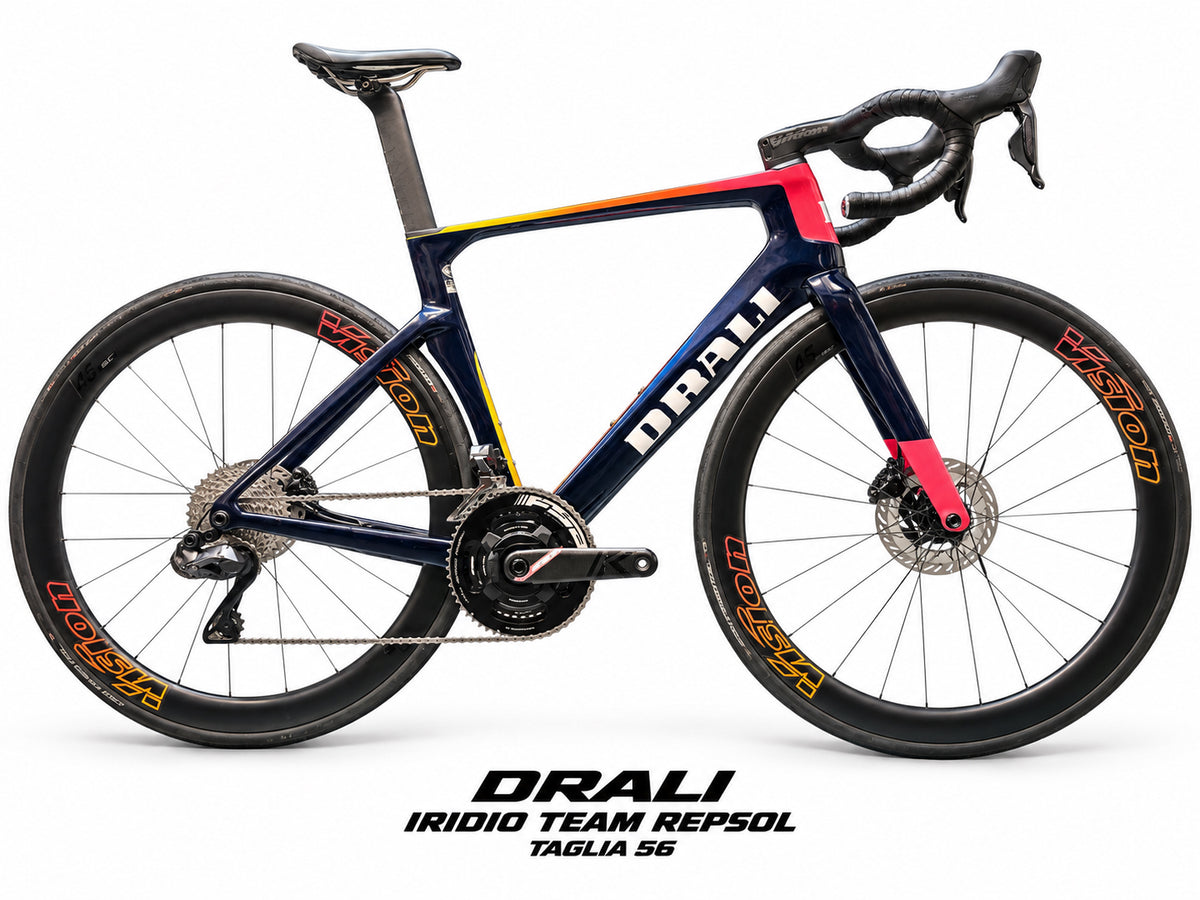 Drali Iridio Team Repsol 2026 usata — vista laterale