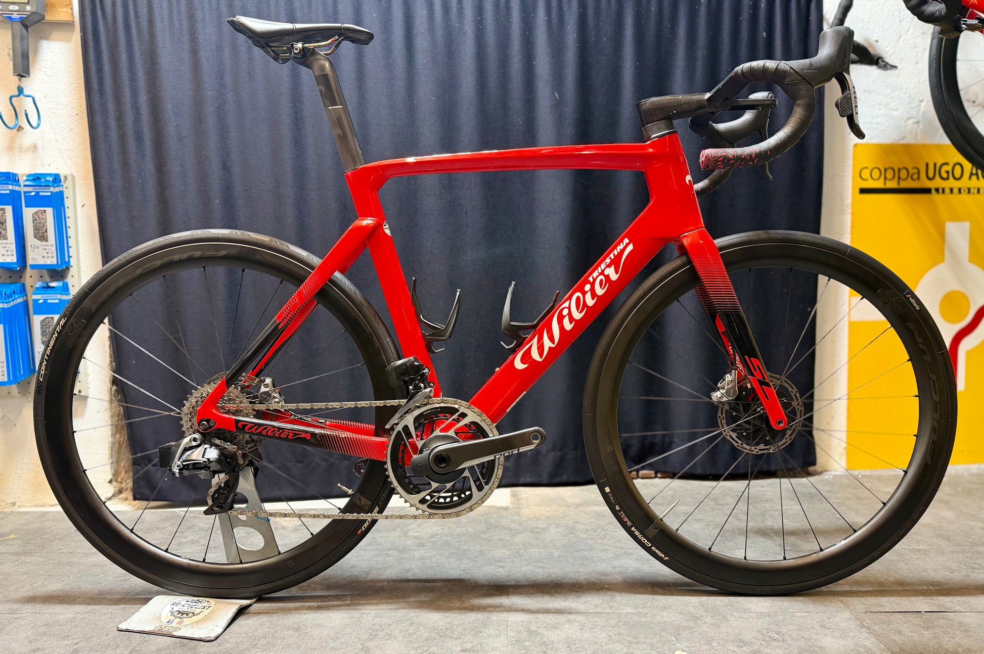 Wilier Triestina Cento10sl 2023 usata — vista laterale