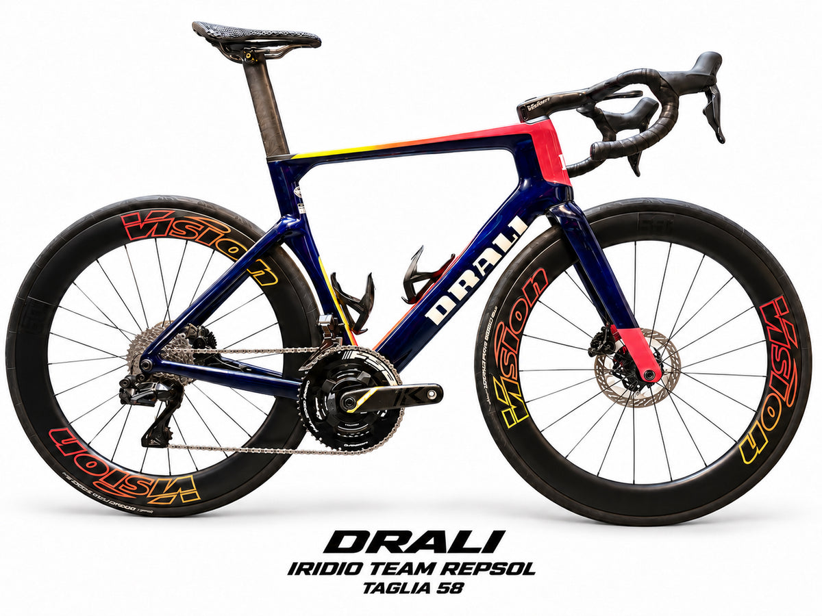 Iridio Team Repsol 2026 usata — vista laterale