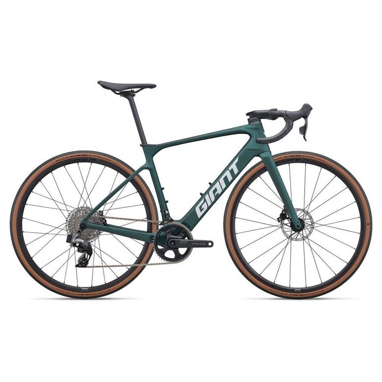 Giant Defy Advanced E+ Elite Ar 2025 usata — vista laterale
