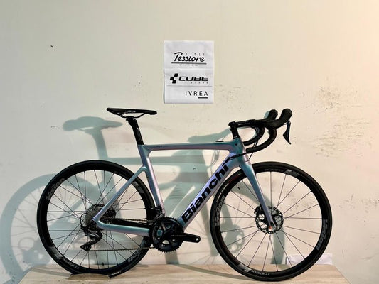 Bianchi Aria E-Road 11v 2021 usata — vista laterale