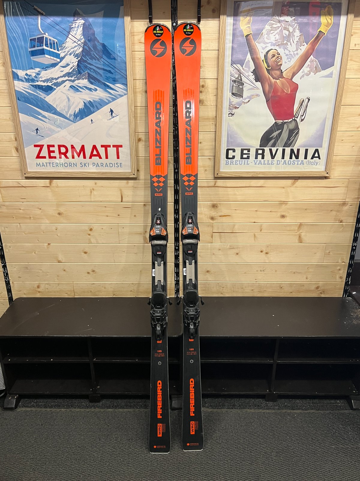 Blizzard Firebird WRC — raggio 19.5m, waist 68mm