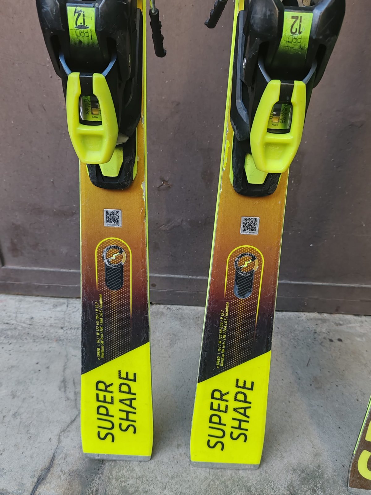 Head Supershape e-Speed — attacco PRD 12 GW, Buone condizioni