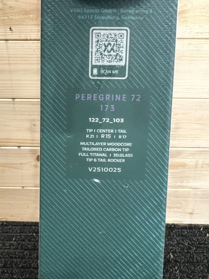 Volkl Peregrine 72 Green 2026 — Da Pista usato