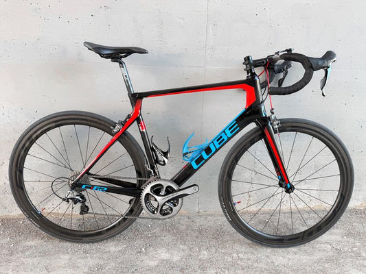 Cube Agree C:62 Sl Duraace 2018 usata — vista laterale