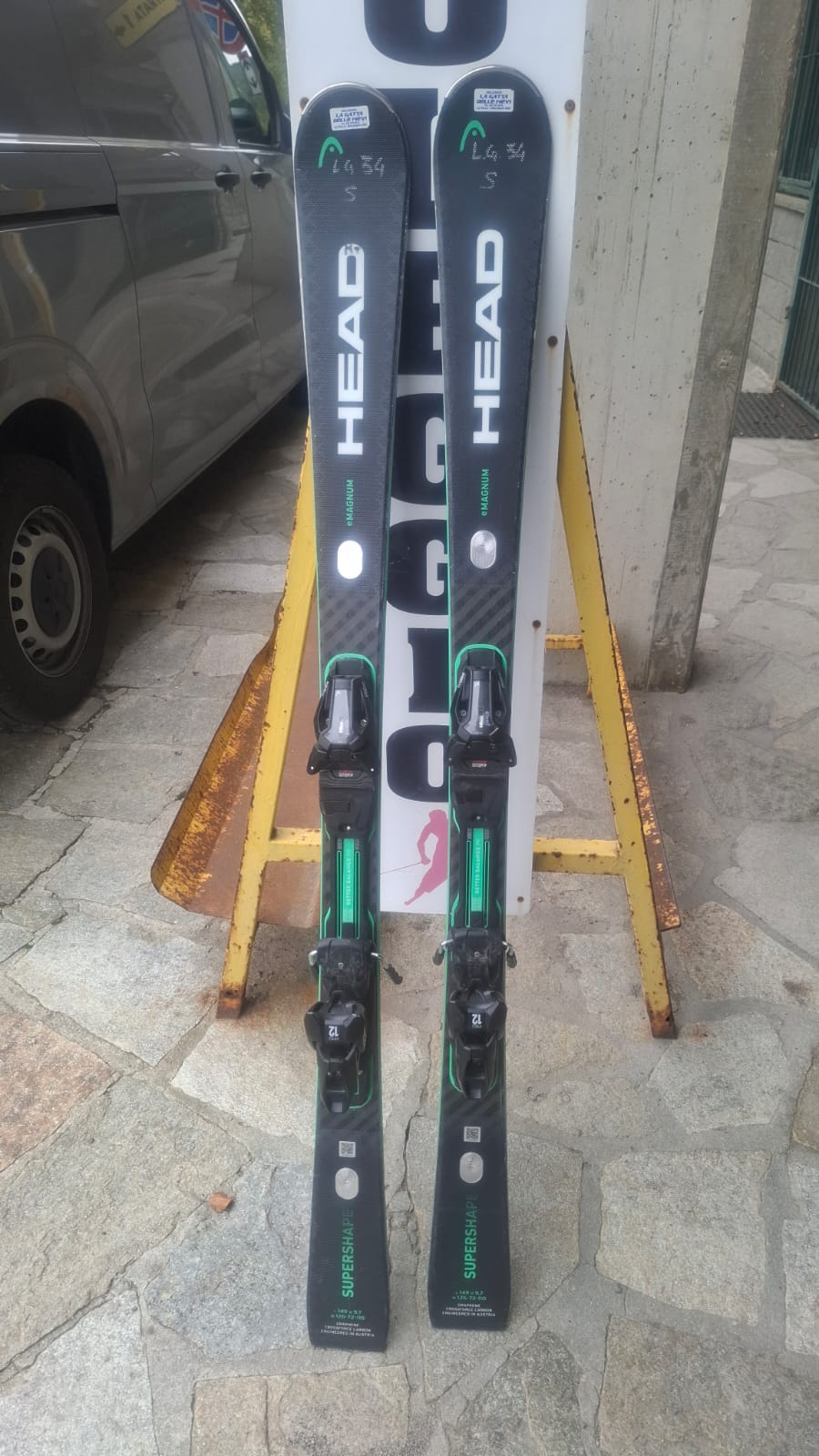 Head Supershape e-Magnum — raggio 9.7m, waist 72mm