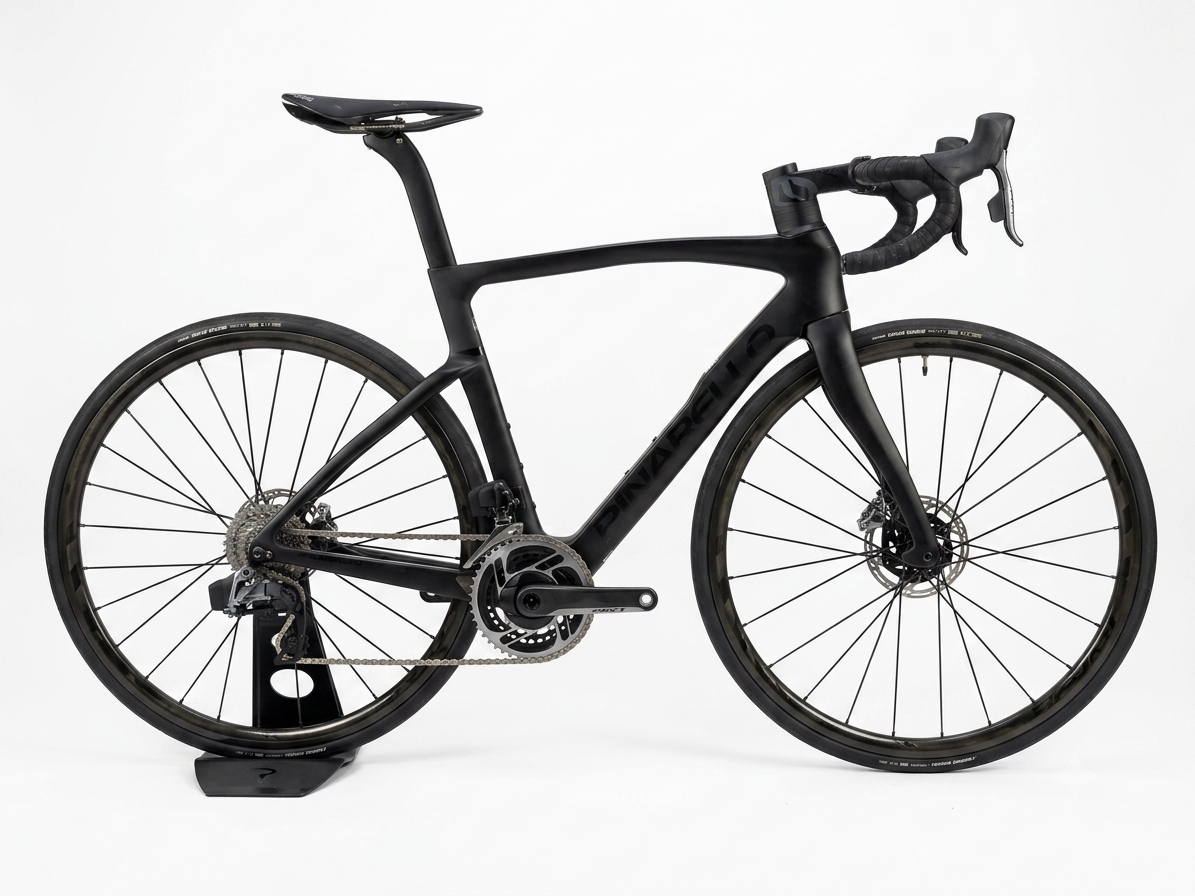 Pinarello F7 2025 usata — vista laterale