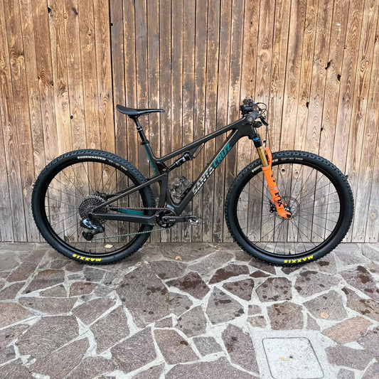 Santa Cruz Blur Cc 2021 usata — vista laterale