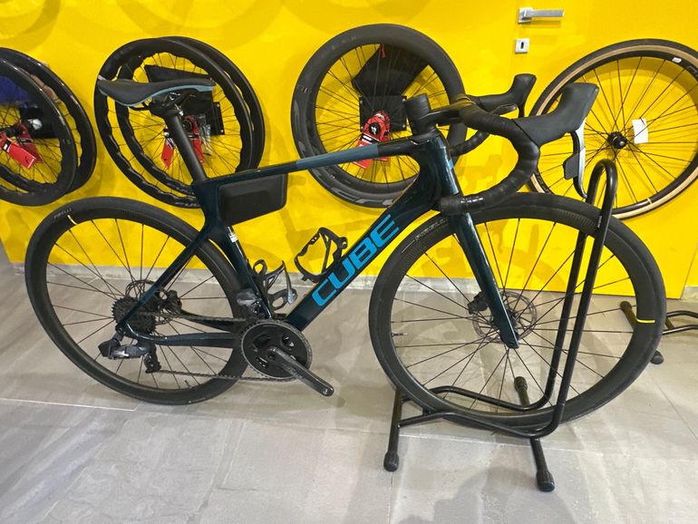 Cube Agree C:62, Slx — gruppo SRAM Force eTap AXS, taglia 53 cm