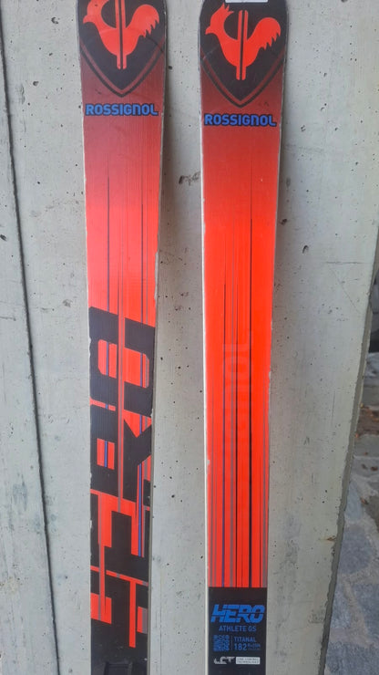 Rossignol Hero Athlete GS — attacco SPX 12, Ottime condizioni