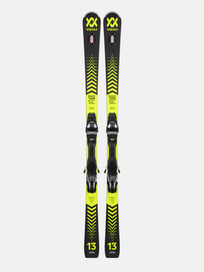 Volkl Racetiger SC Black 2022 usato — vista laterale