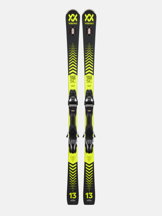 Volkl Racetiger SC Black 2022 usato — vista laterale