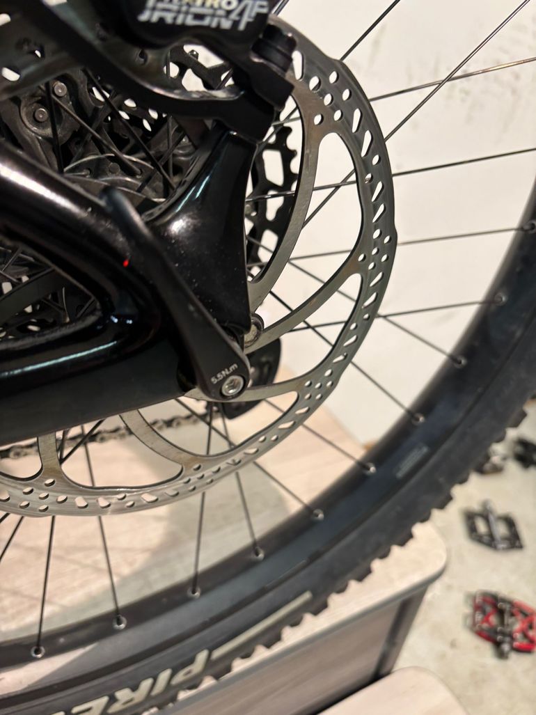 Giant Trance E+ 3 Pro 2020 usata — dettaglio