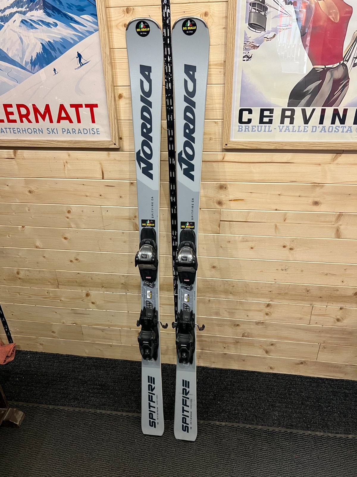 Nordica Spitfire CA — raggio 13.5m, waist 71mm